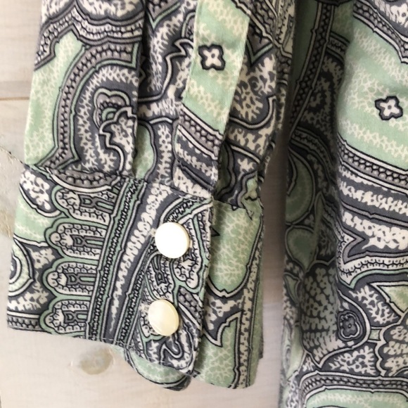 Van Heusen Studio Paisley‎ Shirt - Picture 5 of 7